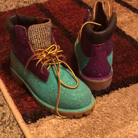 Brand New Custom Timberlands - Picture 4 of 5